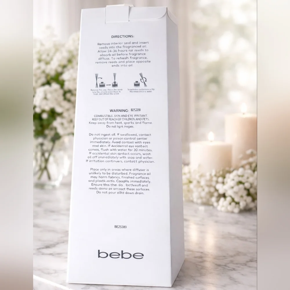 Bebe Onyx Crystal Reed Diffuser - Picture 2 of 3